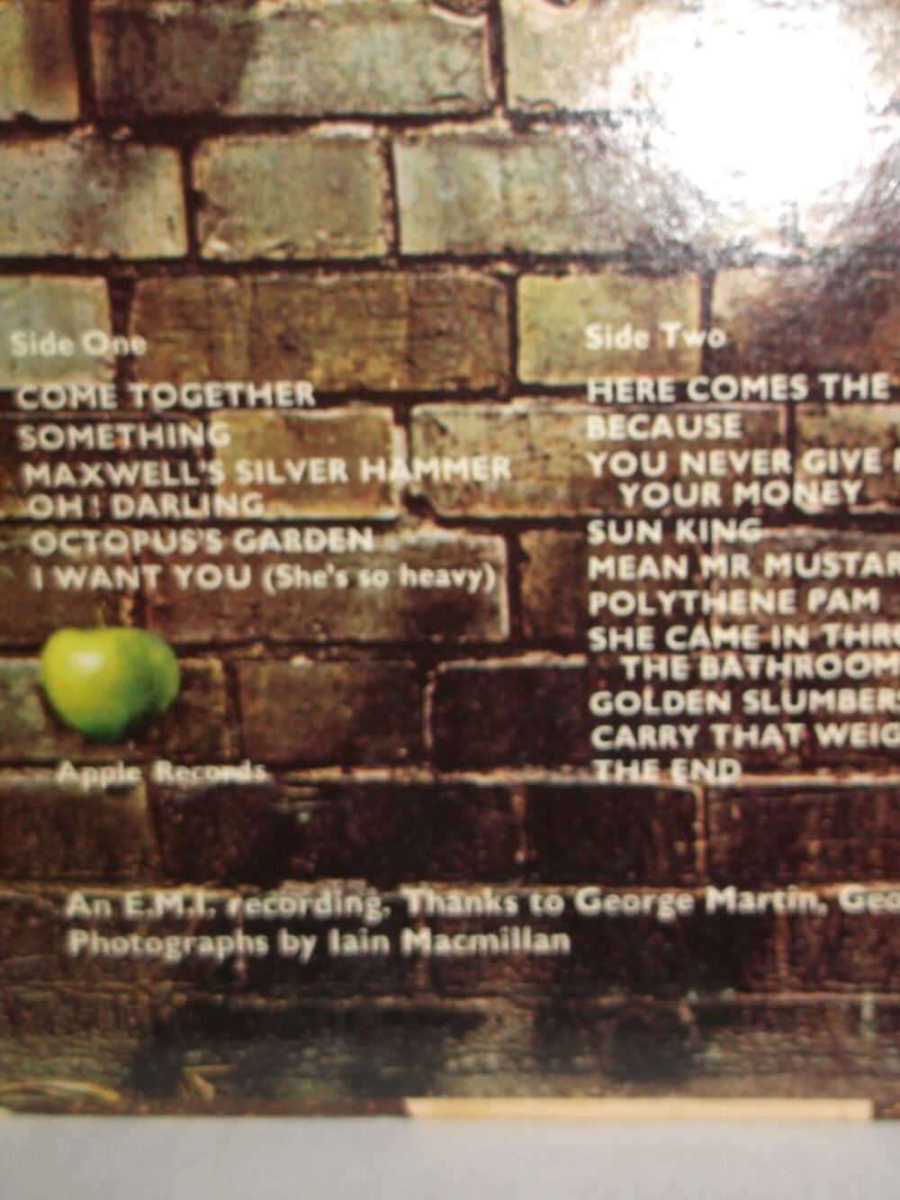 The Beatles – Abbey Road (Apple Records, Winchester Pressing) – Play‑Tested Viny - Picture 5 of 9